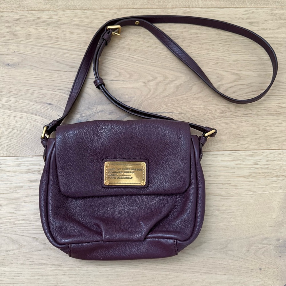Marc by Marc Jacobs • Classic Q Isabelle crossbody bag • purple